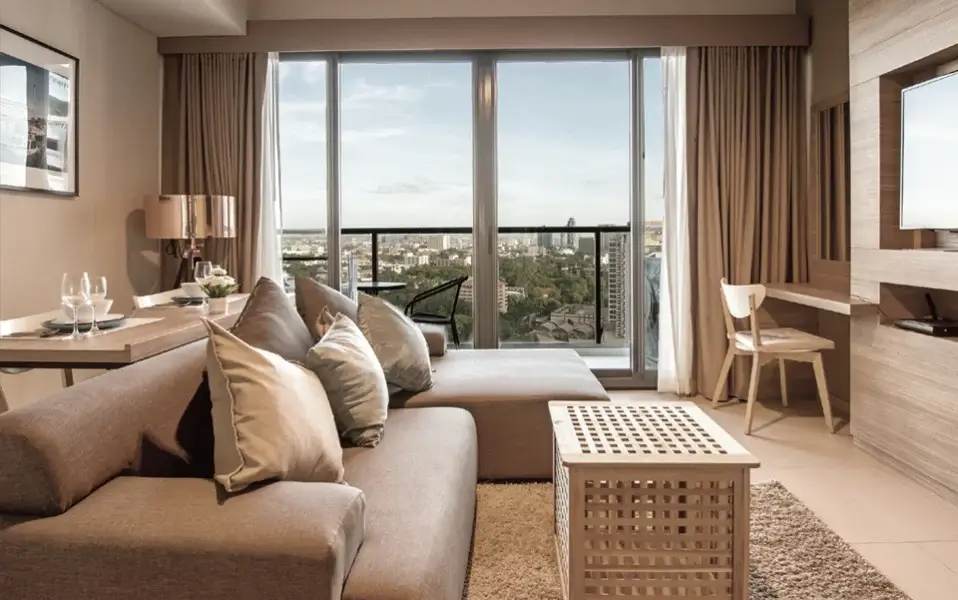 Sample living room